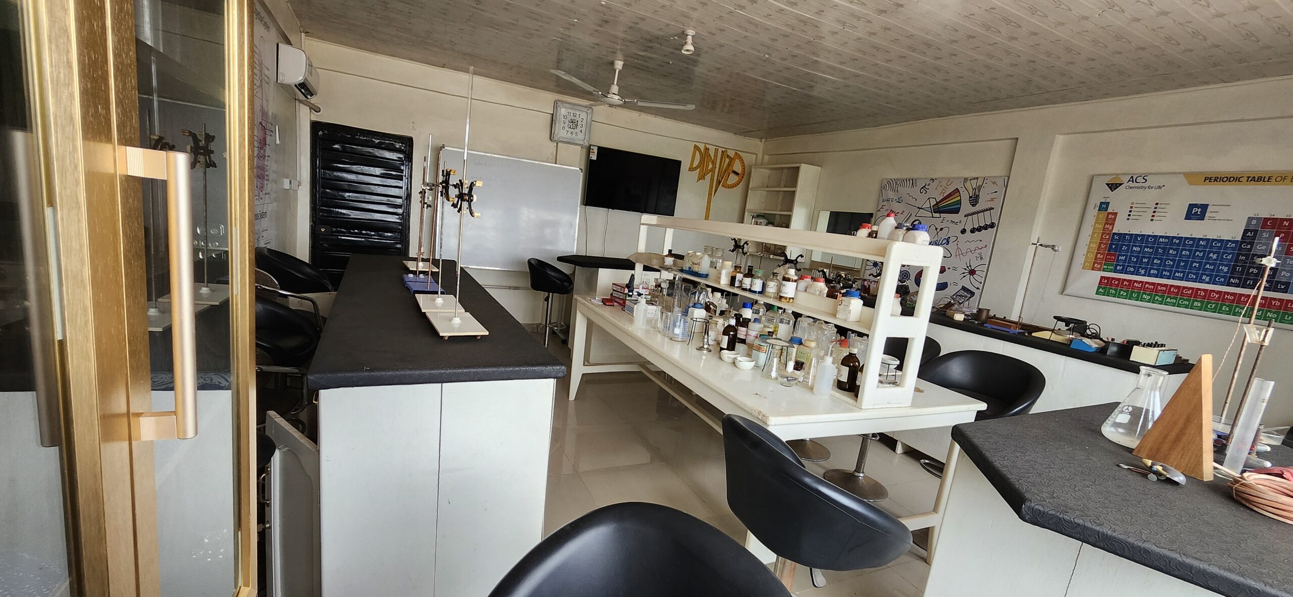 Science laboratory at Ark of Hope Modern Academy